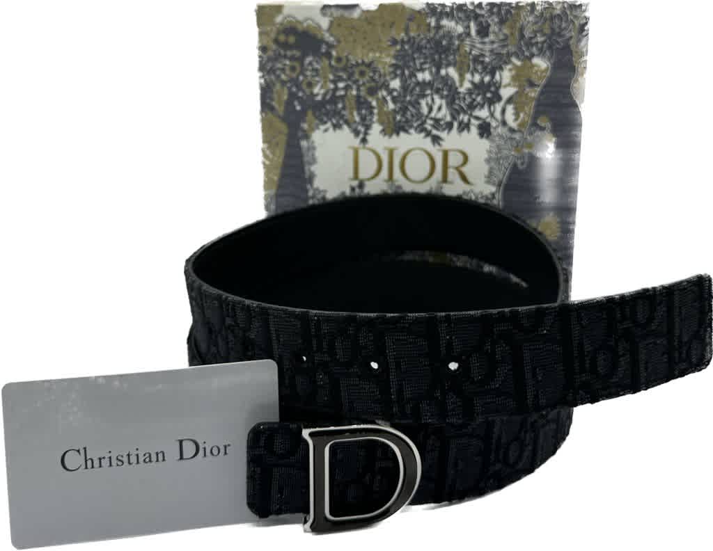 Dior Black Premium Quality Belt-thumb-1