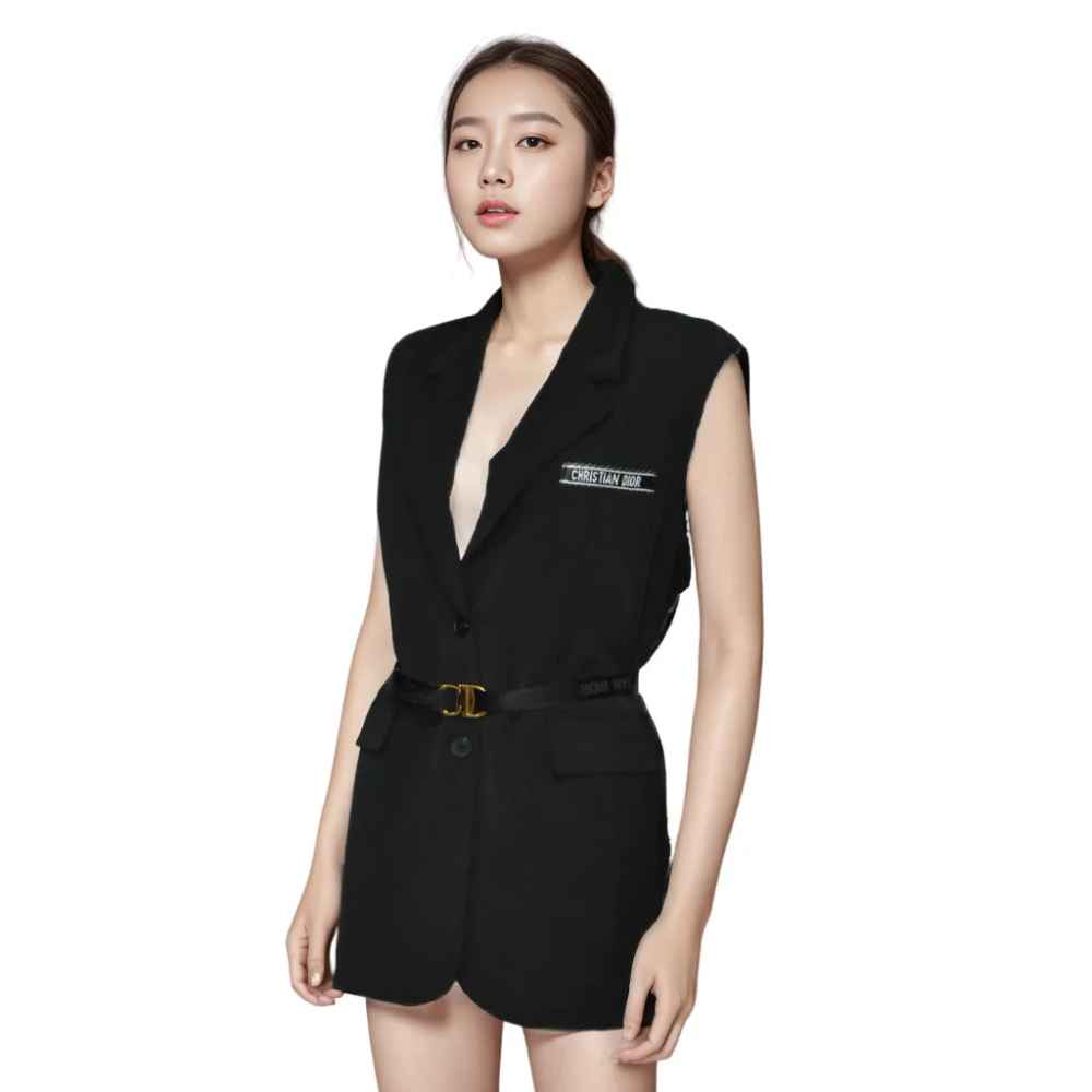 Dior Black Premium Quality Dress-thumb-0