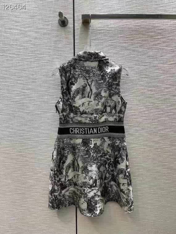 Dior Black Premium Quality Dress-2