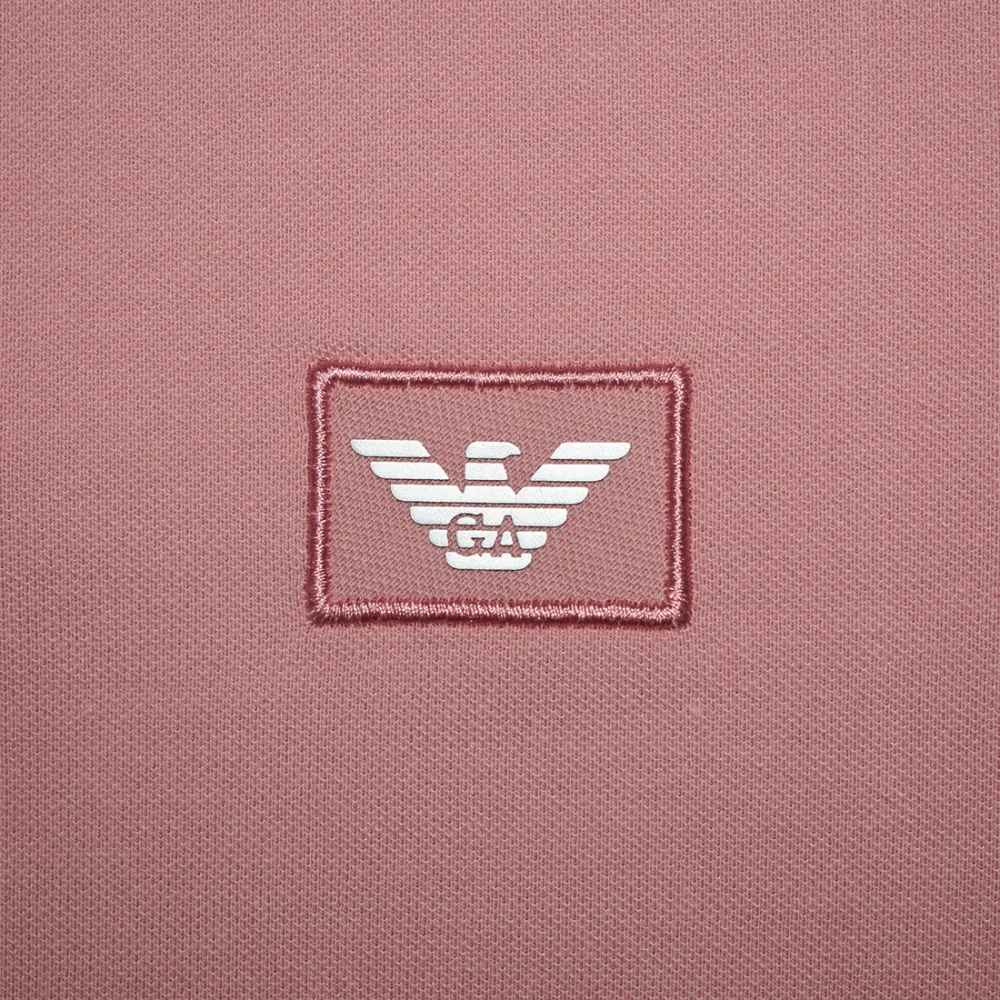 Emporio Armani Pink Premium Quality Short Sleeve T-shirt-thumb-3