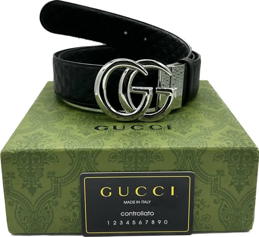 Gucci Black Premium Quality Belt-thumb-1