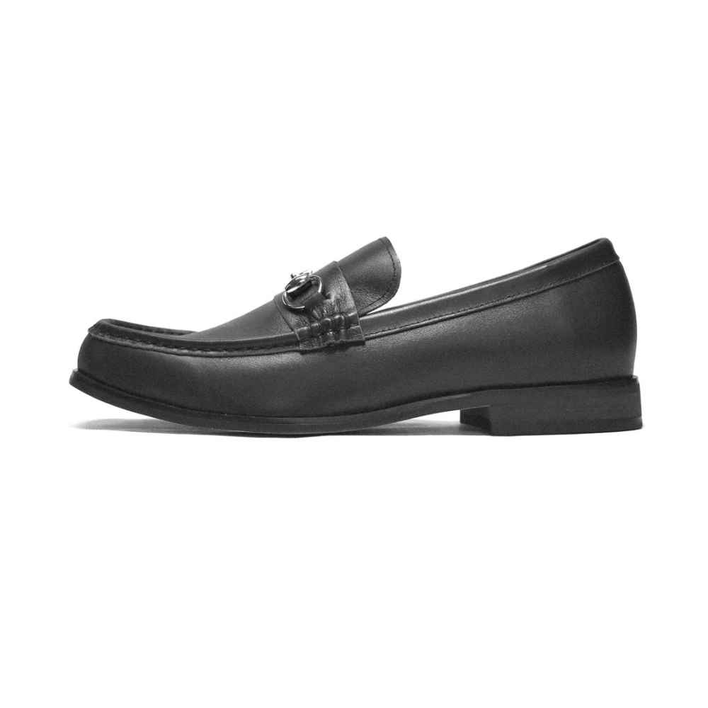 Gucci Black Horsebit Premium Loafers-thumb-1