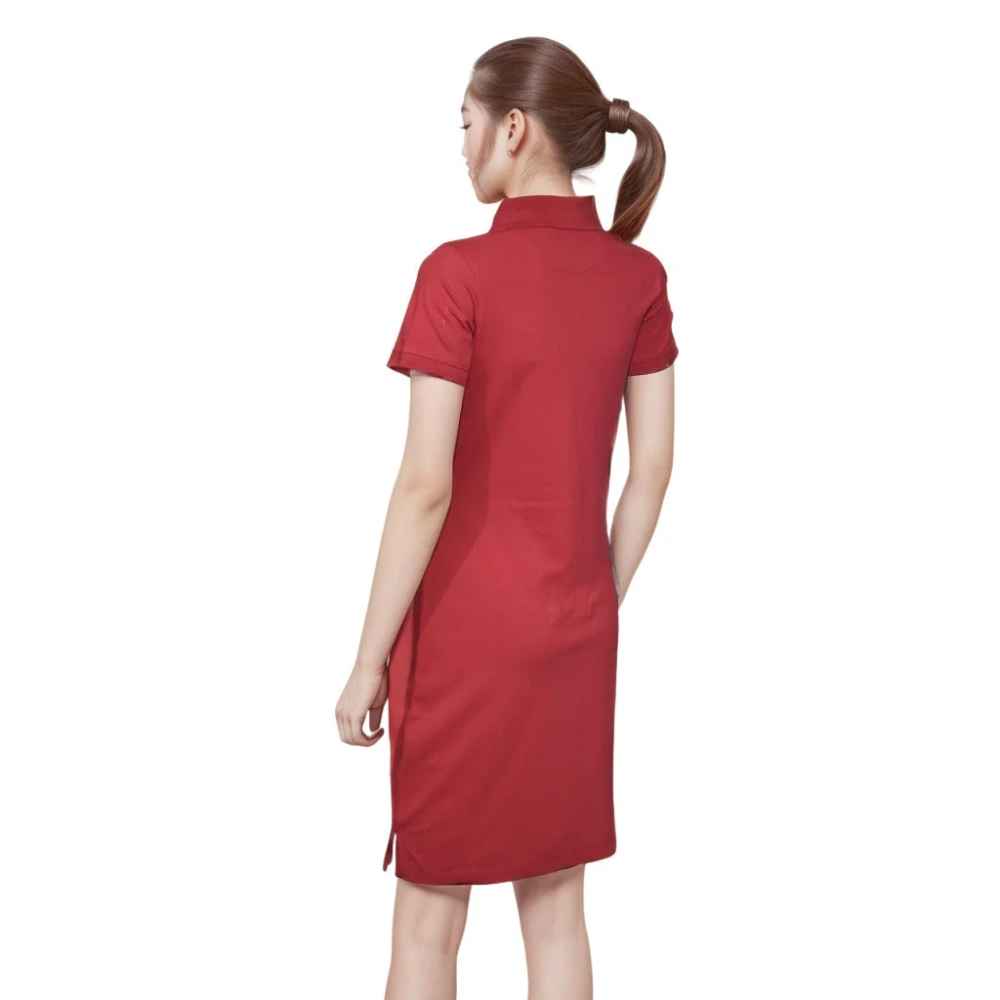 Prada Re-Nylon Logo Red Premium Dress-2