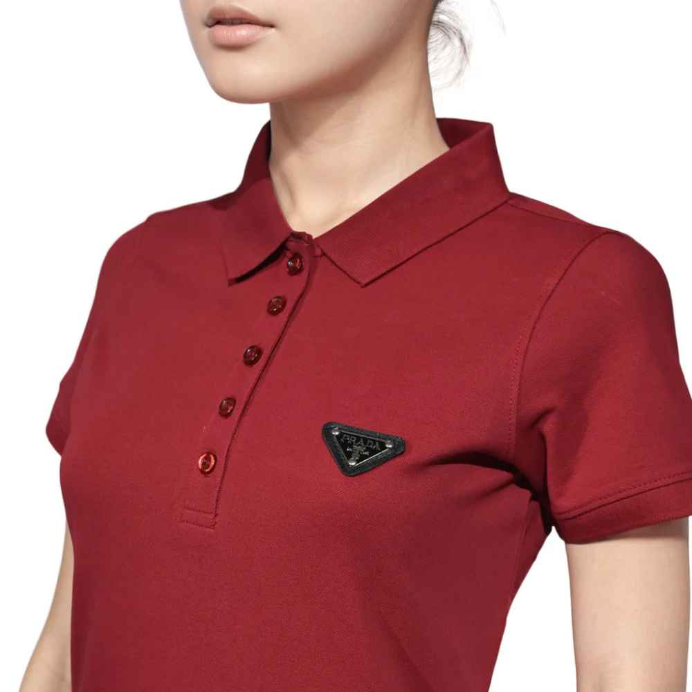 Prada Re-Nylon Logo Red Premium Dress-3