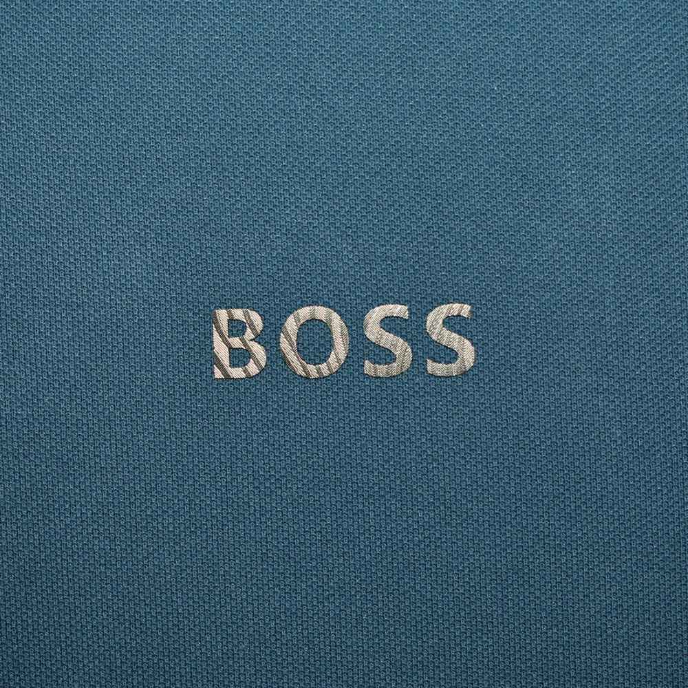Boss Blue Premium Quality Short Sleeve Polo T-shirt-3
