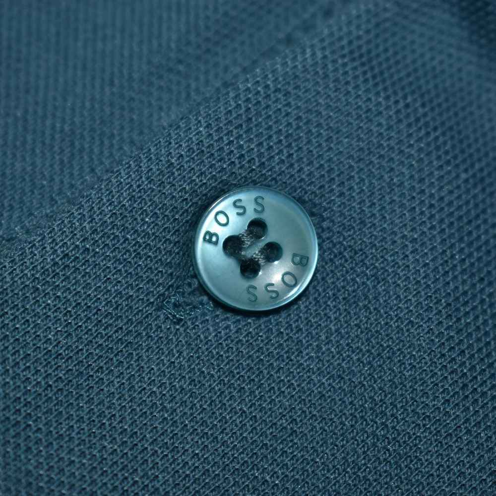 Boss Blue Premium Quality Short Sleeve Polo T-shirt-5