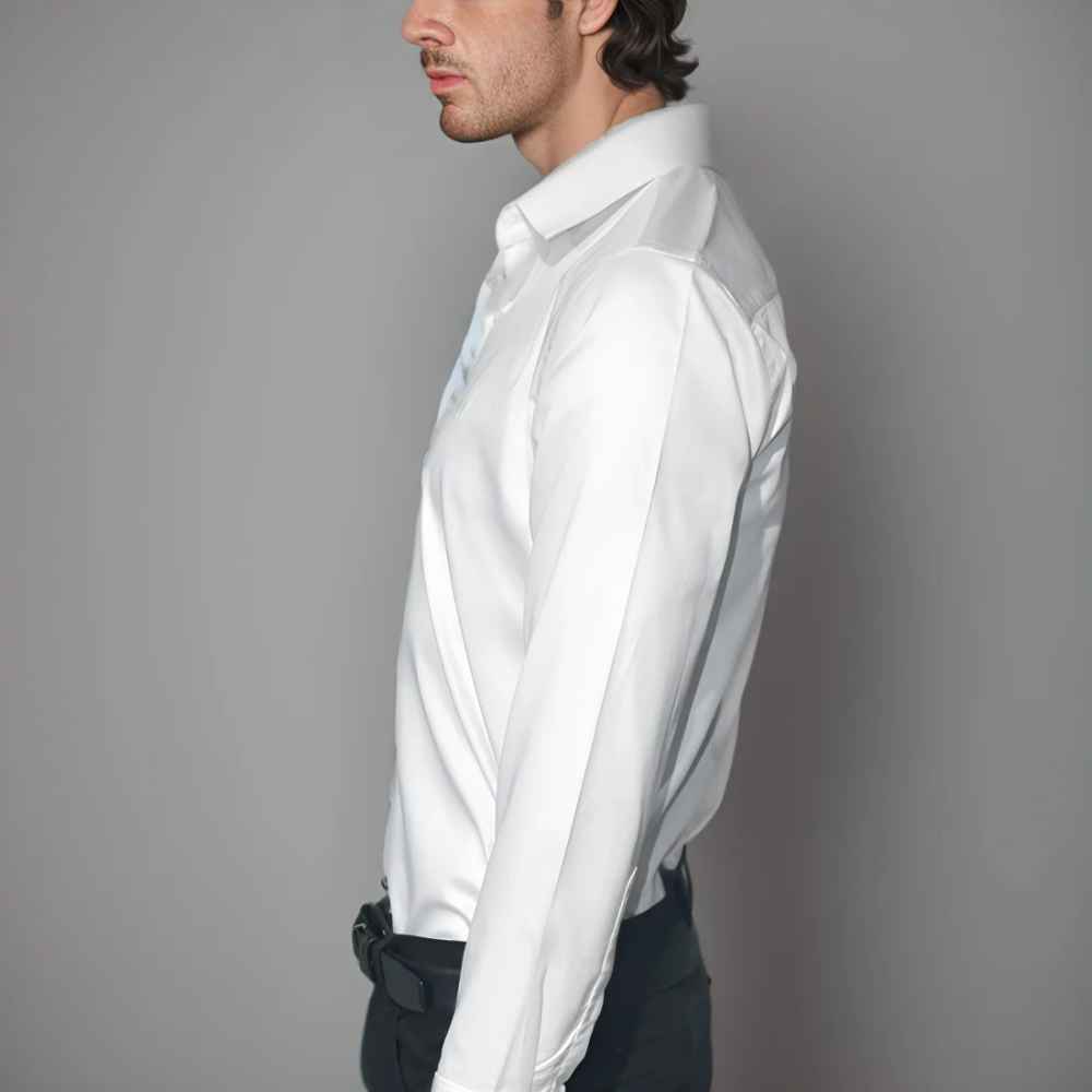 Armani Exchange White Premium Quality Shirt-thumb-3