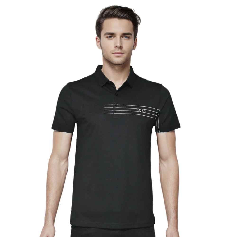 Boss Black Premium Quality Half Sleeve Polo T-shirt-thumb-0