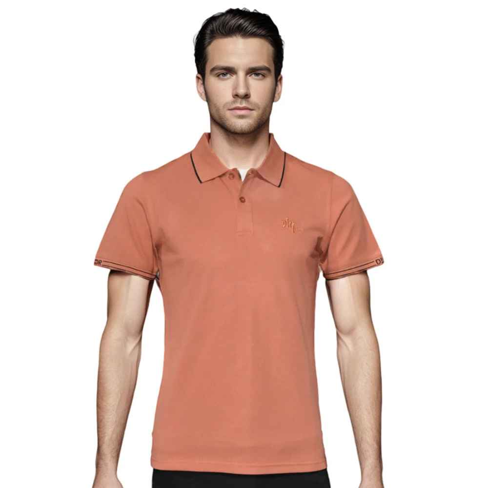 Dior Orange Premium Quality T-Shirt-thumb-0