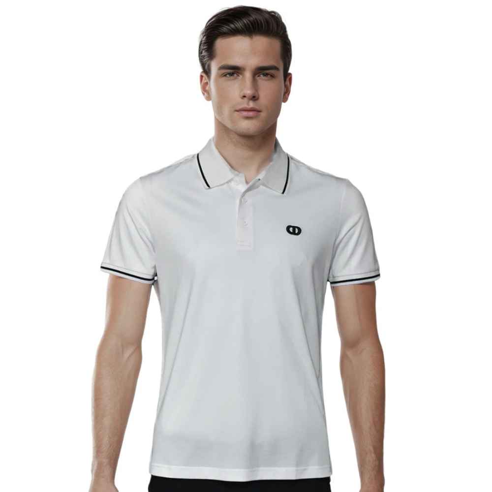 Dior Logo Print White Premium Quality T-shirt-thumb-0