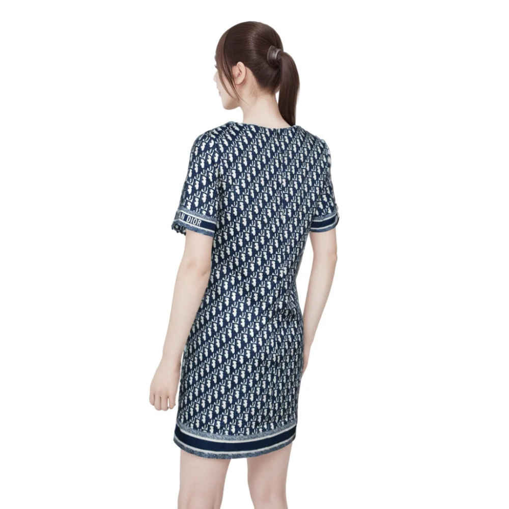 Christian Dior Blue Premium Quality Dress-thumb-2