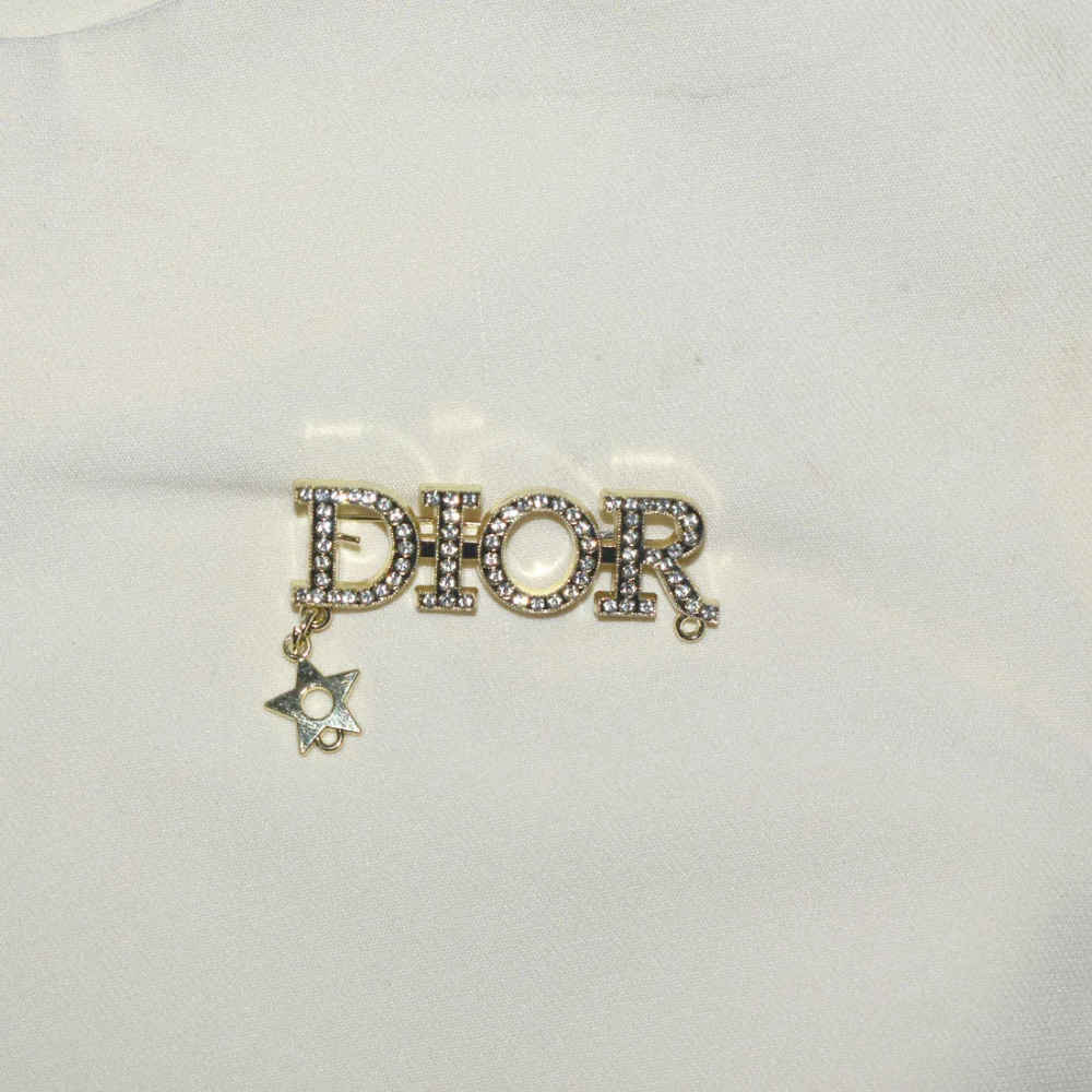Dior Cream Premium Quality Luxury Dress-thumb-3