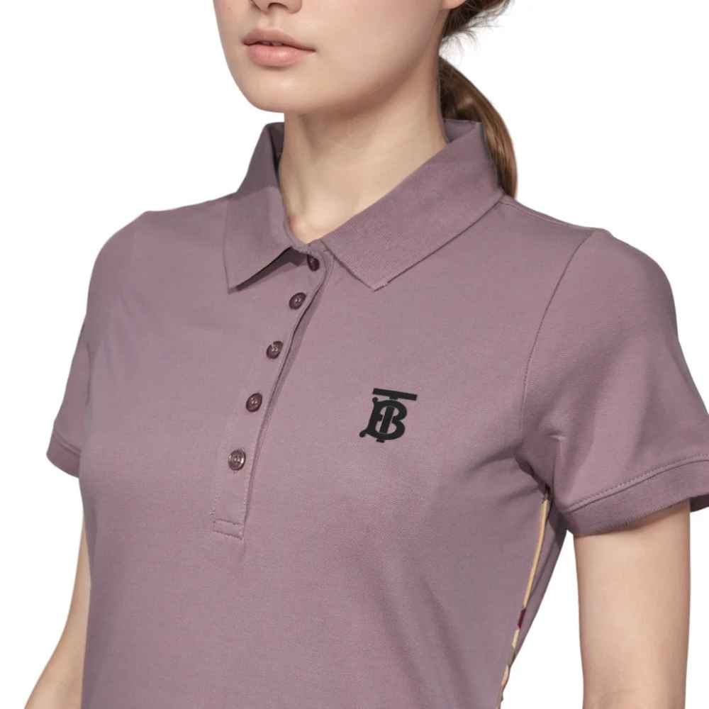 Burberry Purple Premium Quality Dress-3