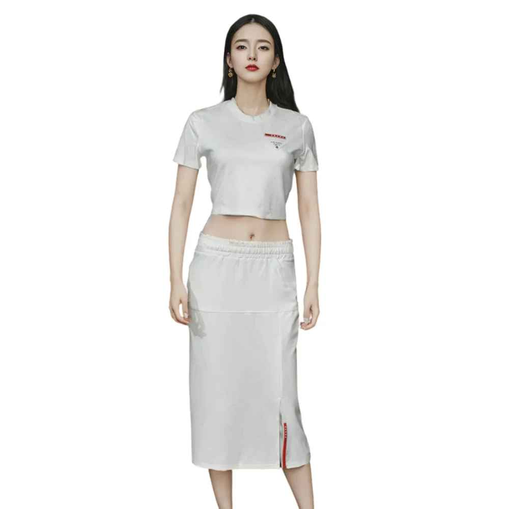 Prada White Premium Quality Dress-1