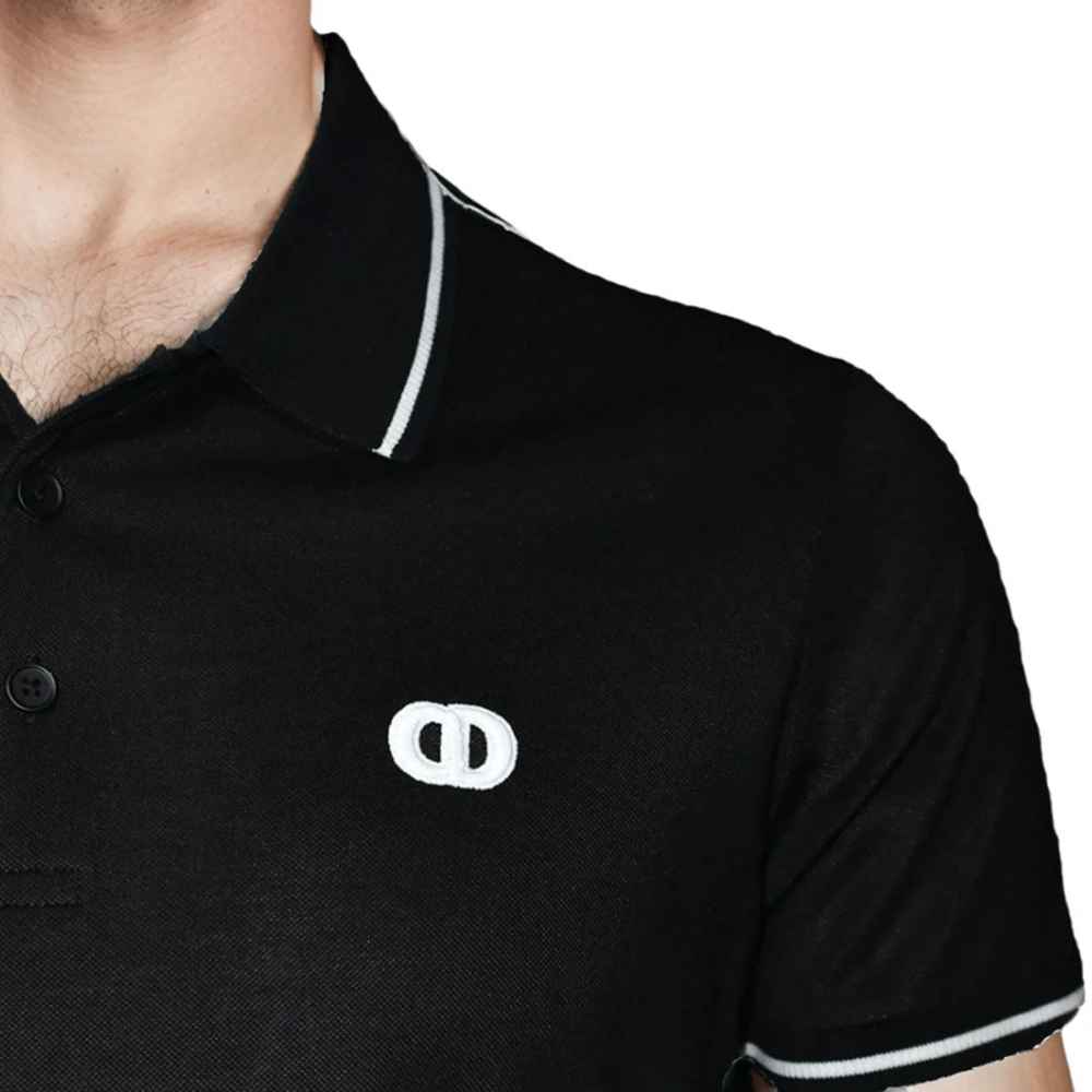 Dior Logo Print Black Premium Quality T-shirt-4