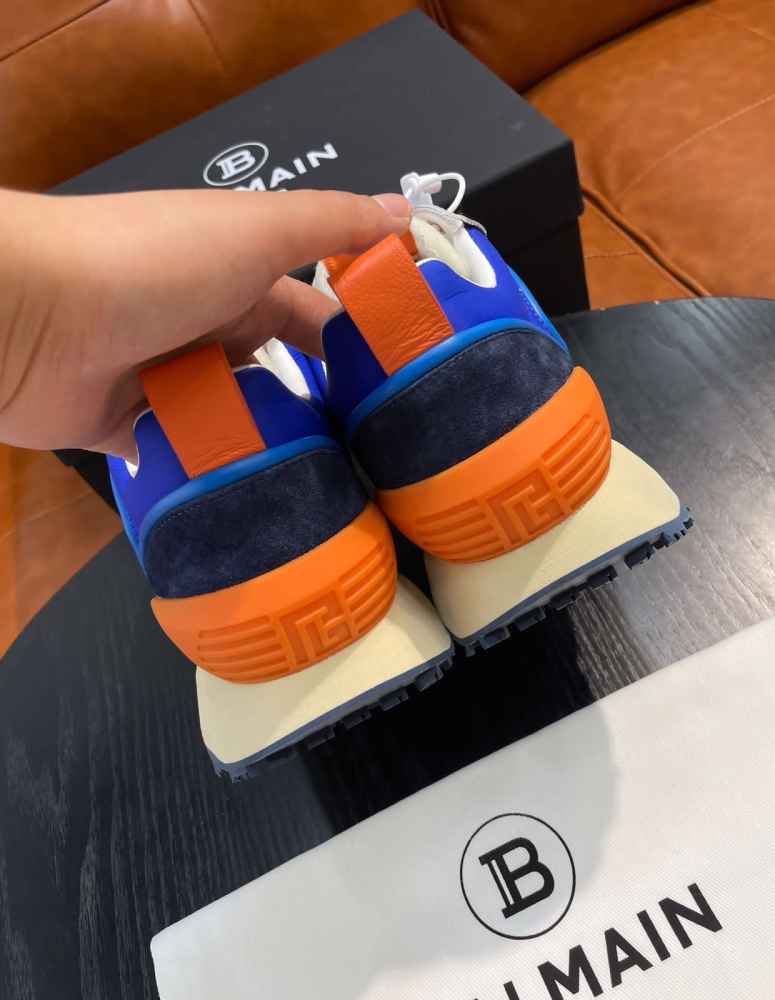 Balmain Blue Premium Quality Sneakers-4