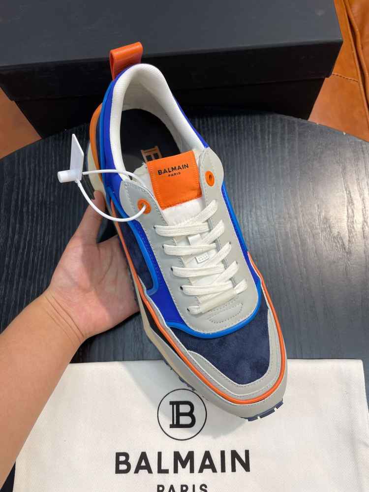 Balmain Blue Premium Quality Sneakers-5