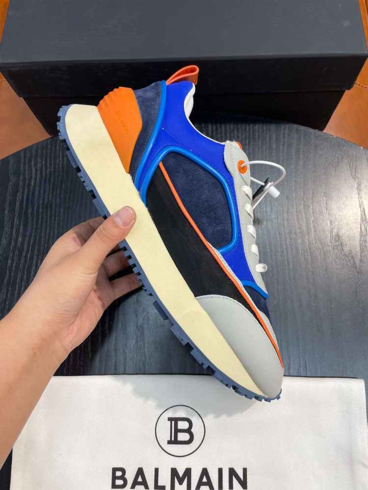 Balmain Blue Premium Quality Sneakers-6