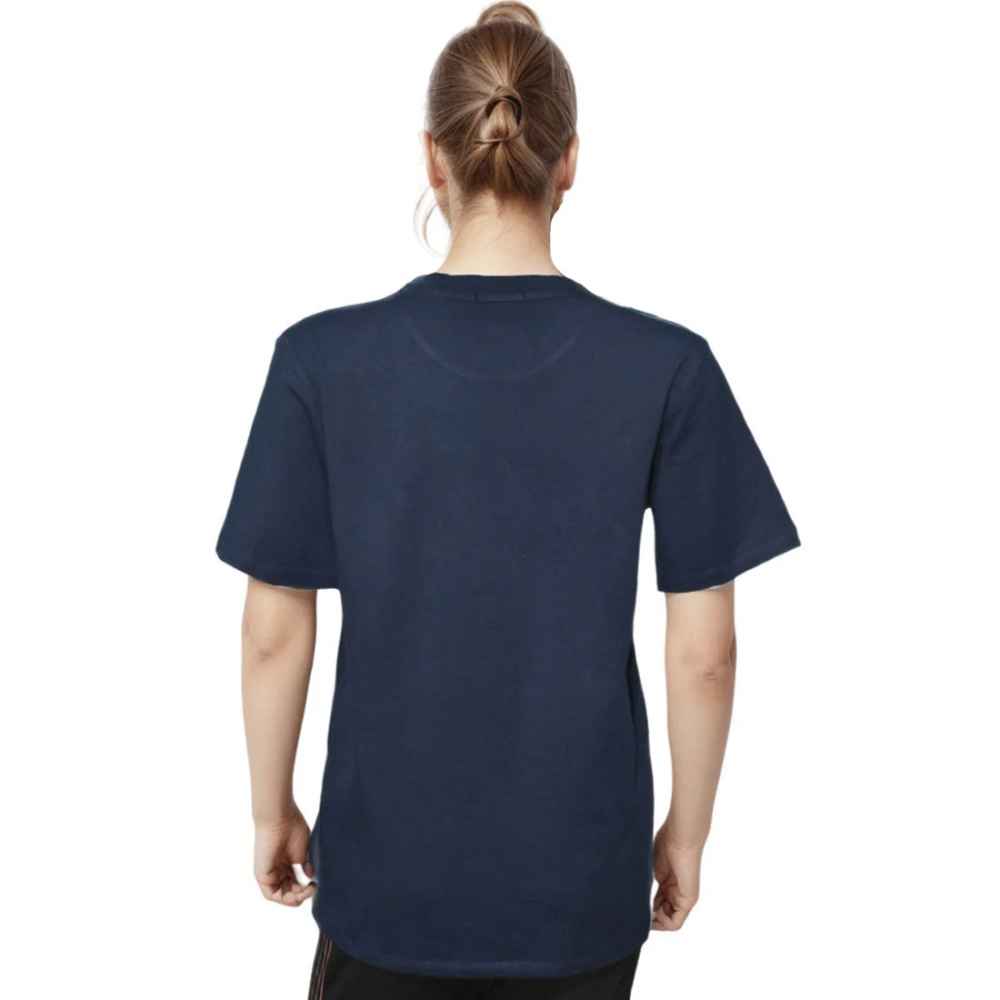 Balmain Dark Blue Premium Quality Women T-shirt-1