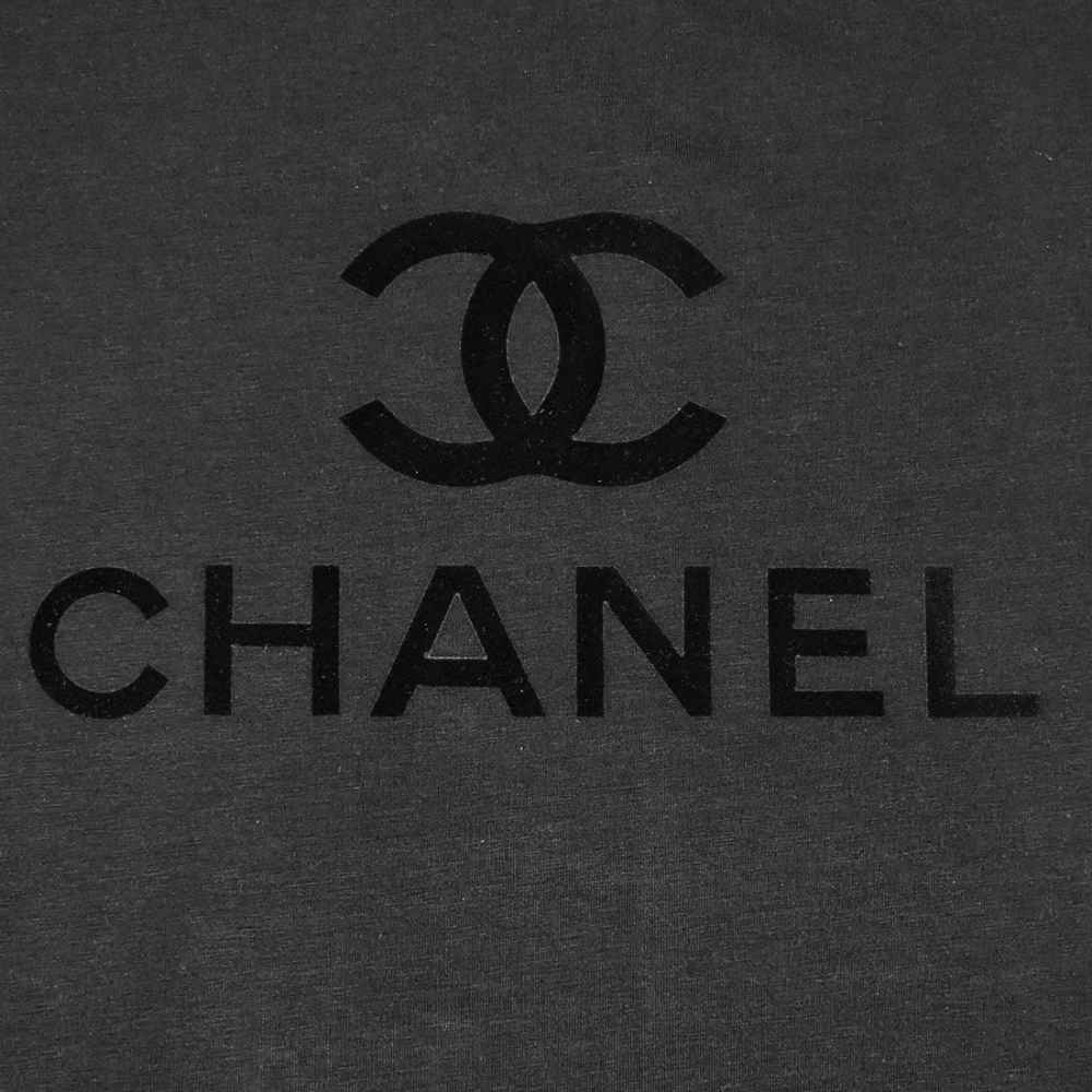 Chanel Black Premium Quality Women T-shirt-thumb-3