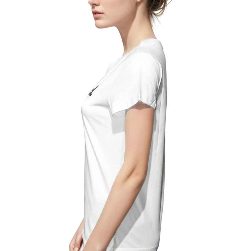 Chanel White Premium Quality Women T-shirt-thumb-2
