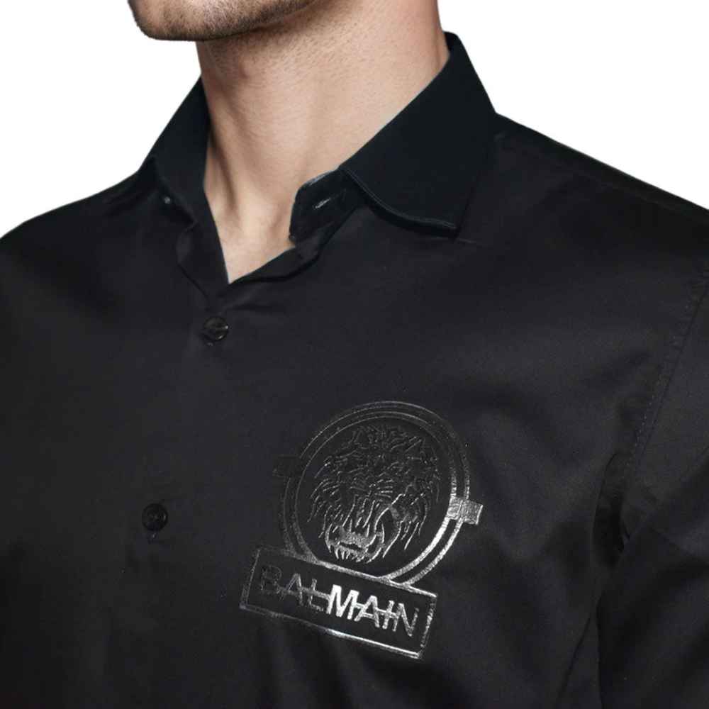Balmain Paris Black Premium Quality Shirt-2