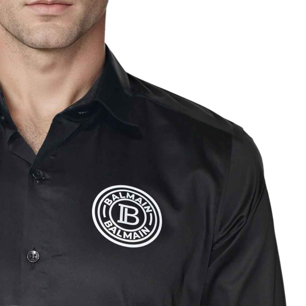 Balmain Paris Black Premium Quality Shirt-4