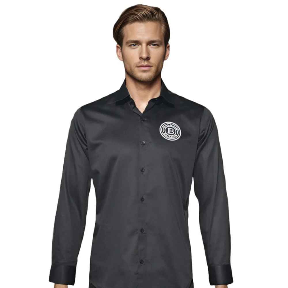 Balmain Paris Black Premium Quality Shirt-5