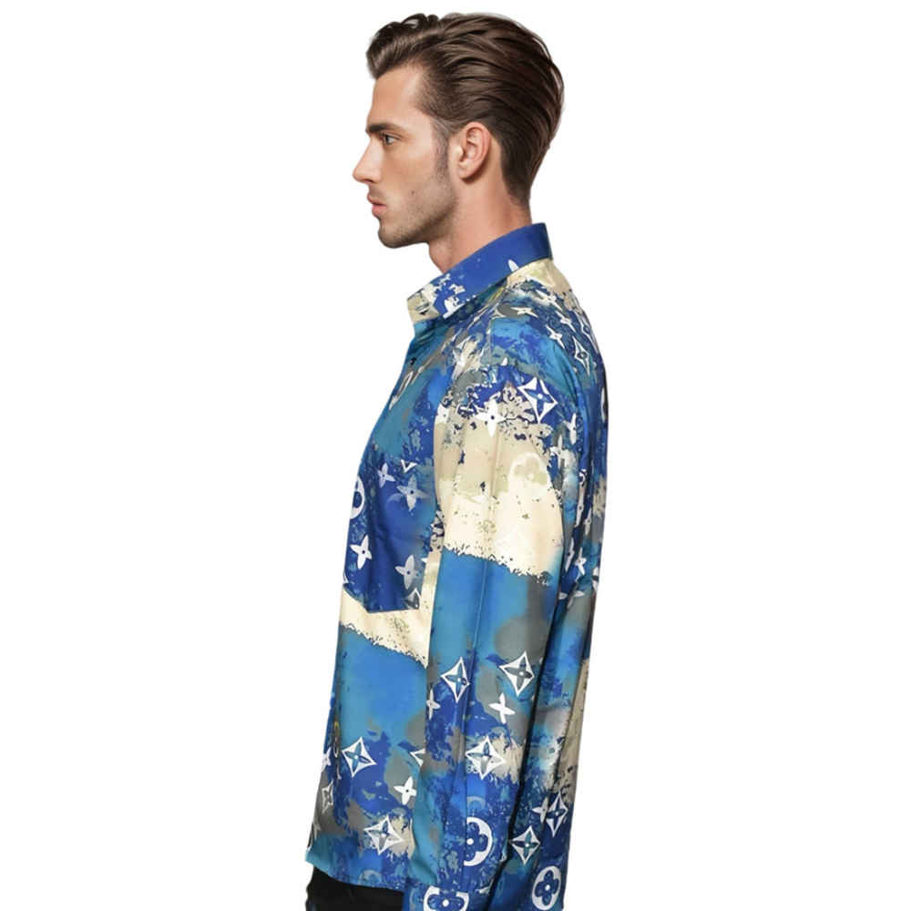 Louis Vuitton Monogram Bandana Premium Shirt-2