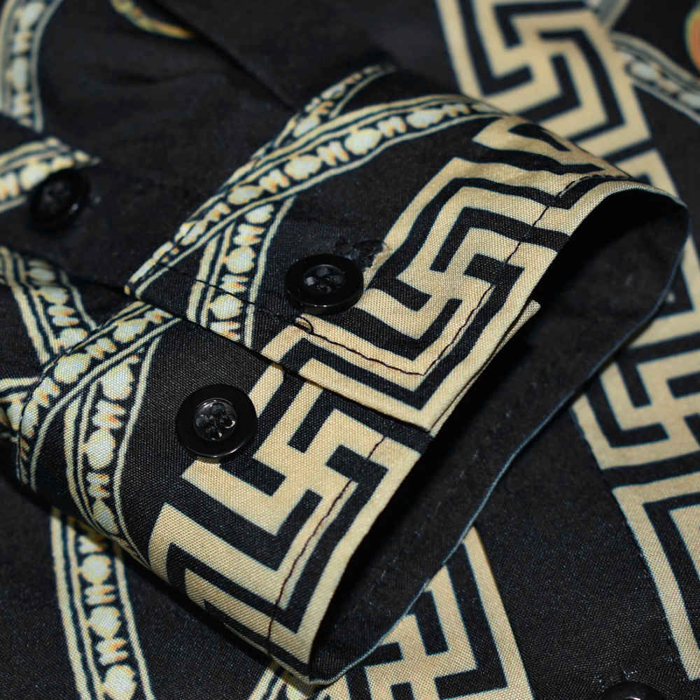 Versace Des Dieux Print Shirt-thumb-5