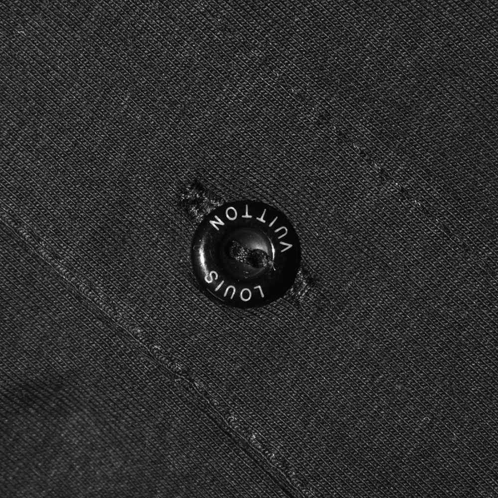 Louis Vuitton Black Premium Polo T-Shirt-5