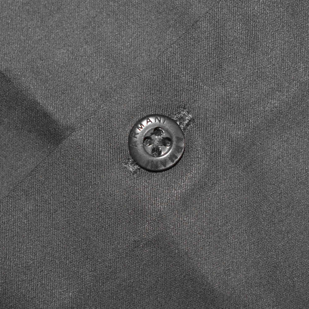 Emporio Armani Grey Premium Logo Print Shirt-thumb-6