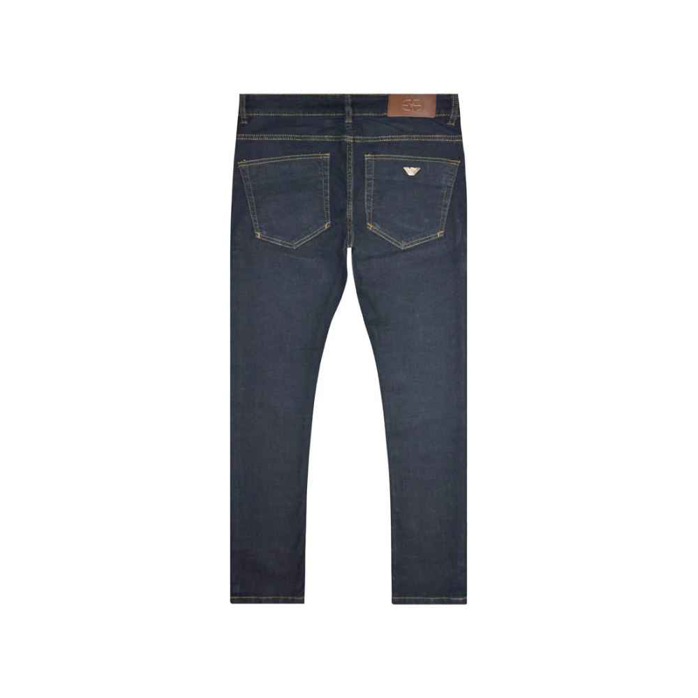 Emporio Armani Dark Blue Premium Quality Jeans-thumb-5