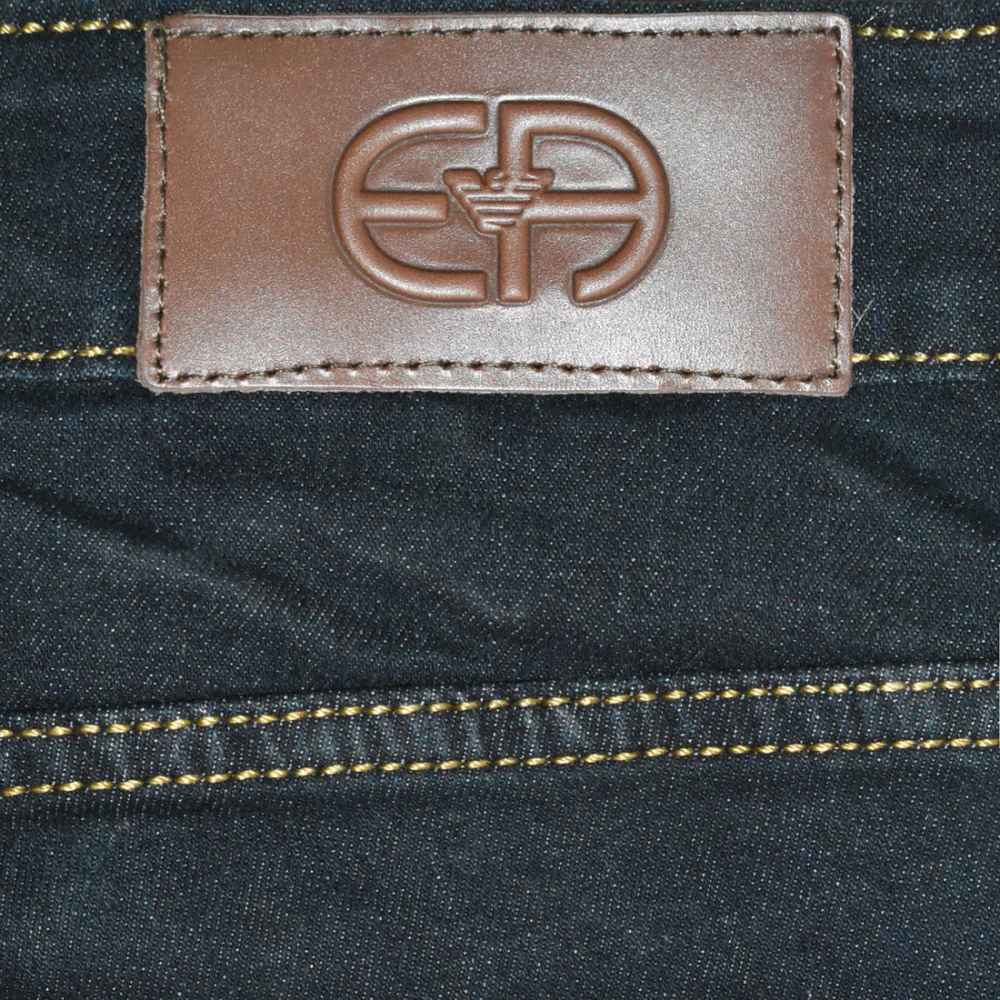 Emporio Armani Dark Blue Premium Quality Jeans-thumb-4