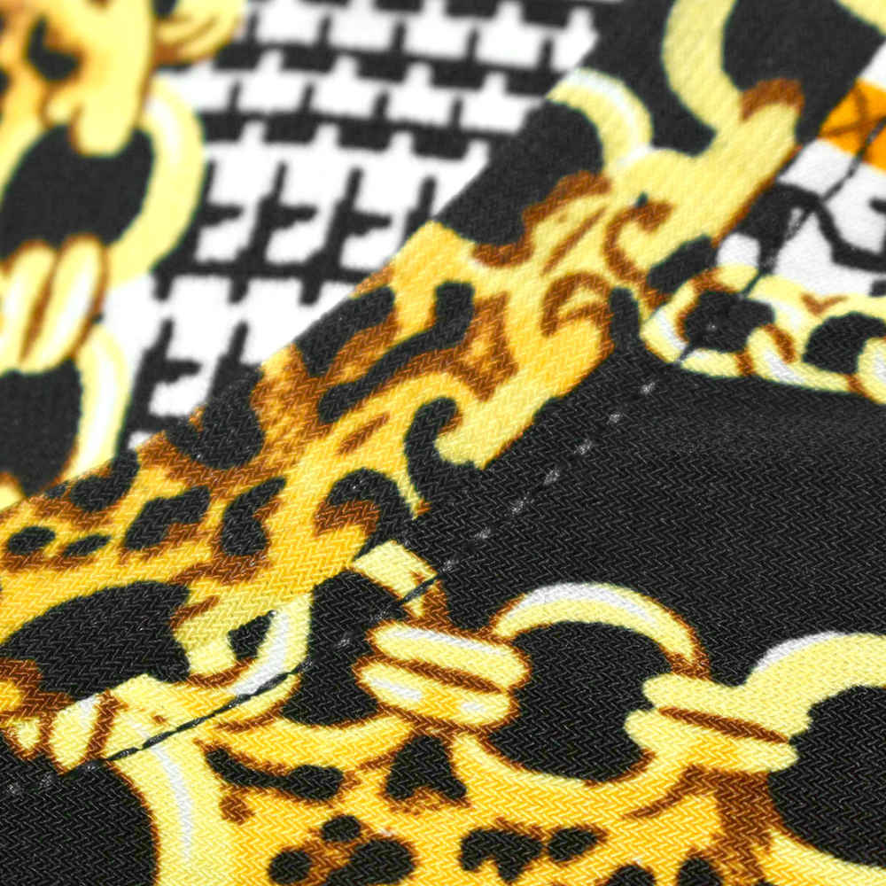 Gucci Printed Golden Premium Quality Shirt & Shorts Combo-5