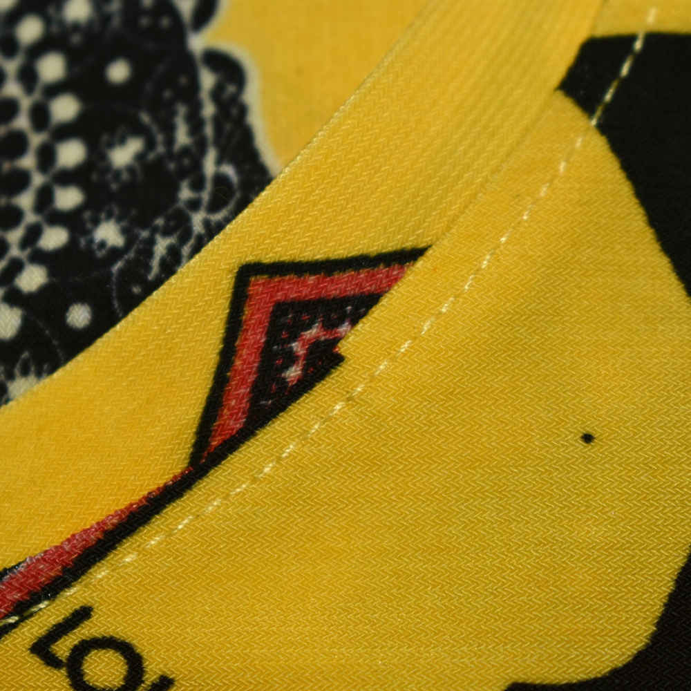 Louis Vuitton Logo Print Yellow Monogram Shirt & Shorts Combo-thumb-5