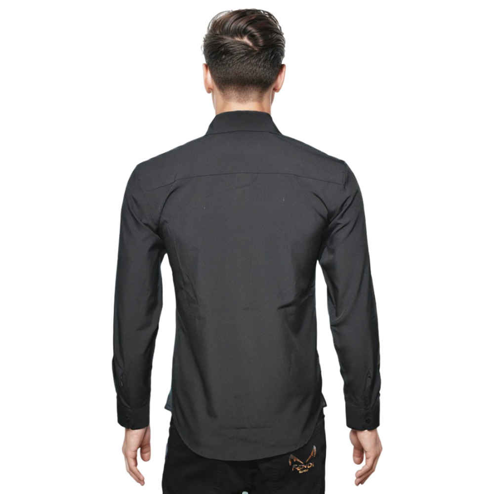 Gucci Black Glitter Stone Shirt-1