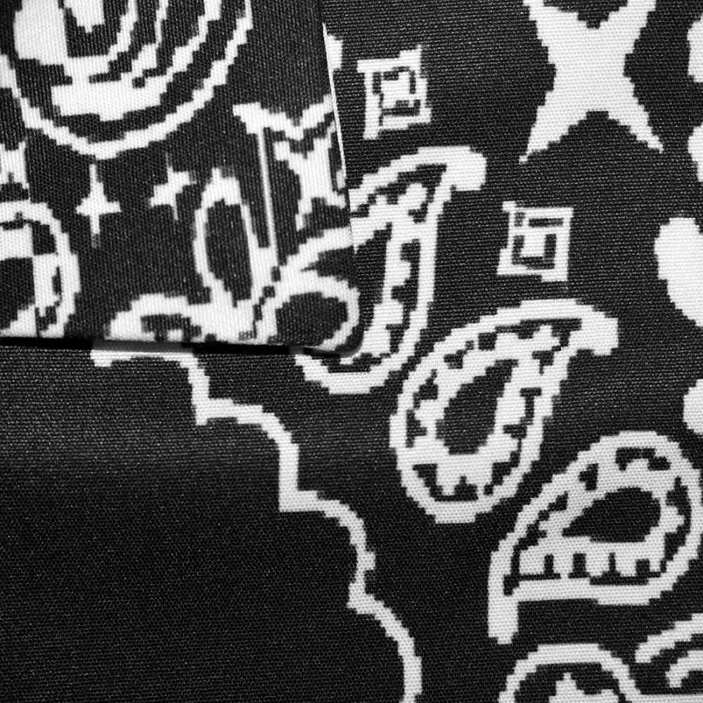 Amiri Bandana SS Polo Black Shirt-4