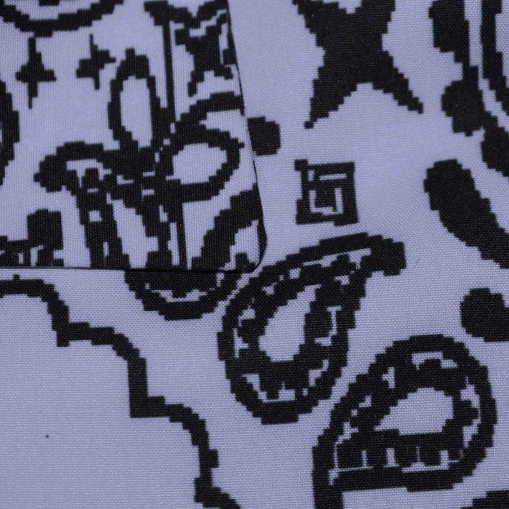 Amiri Bandana SS Polo Purple Shirt-thumb-3