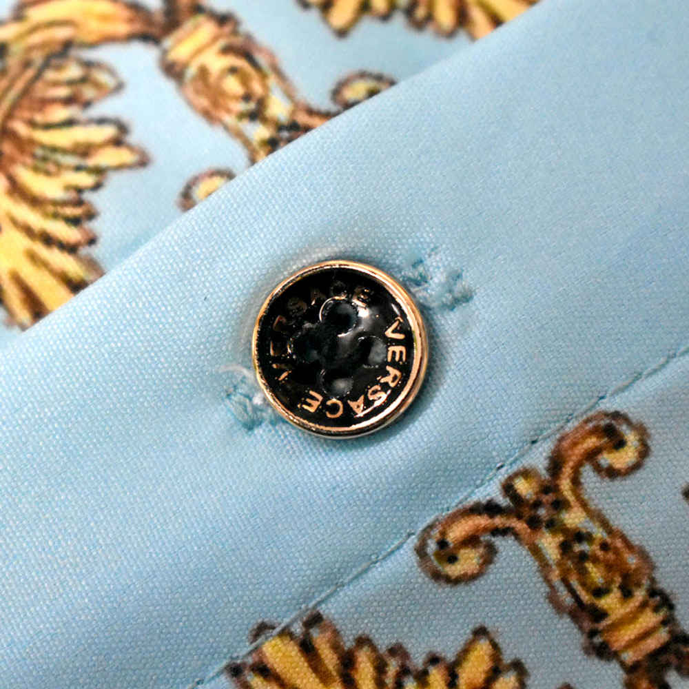 Versace Fendace Gold Baroque Shirt-thumb-4