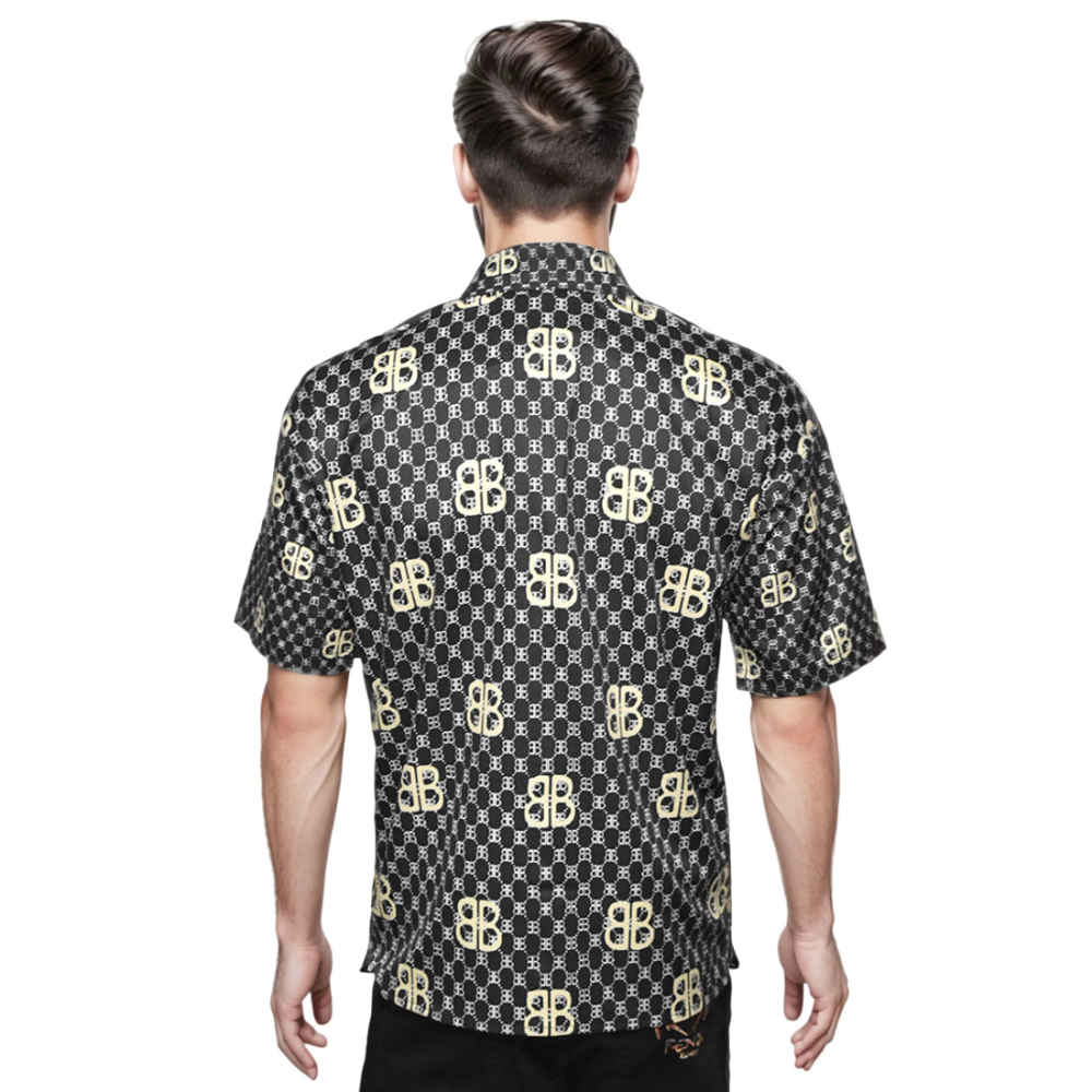Balenciaga Black Premium Quality Shirt-thumb-1
