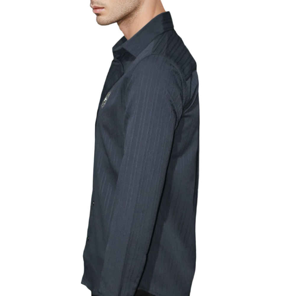 Dior Blue Premium Quality Long Sleeve Shirt-2