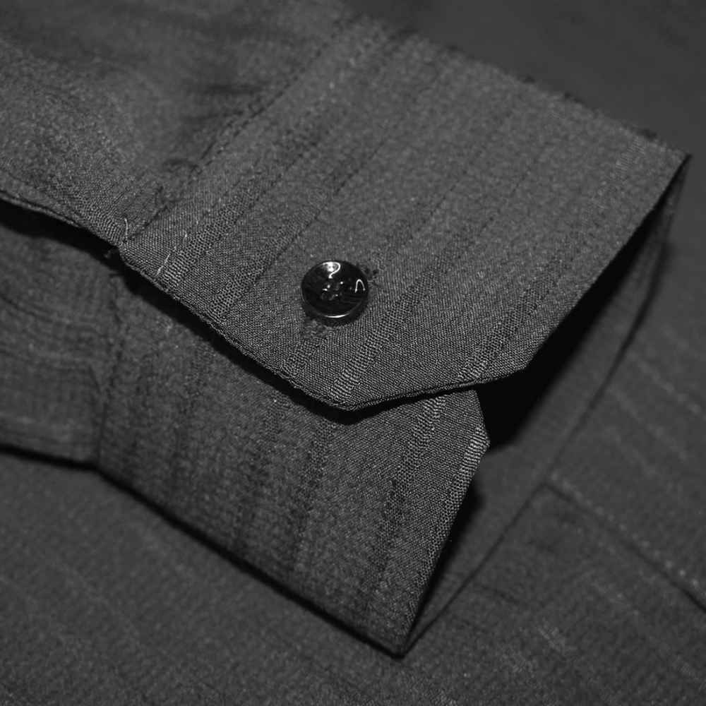 Dior Grey Premium Quality Long Sleeve Shirt-5