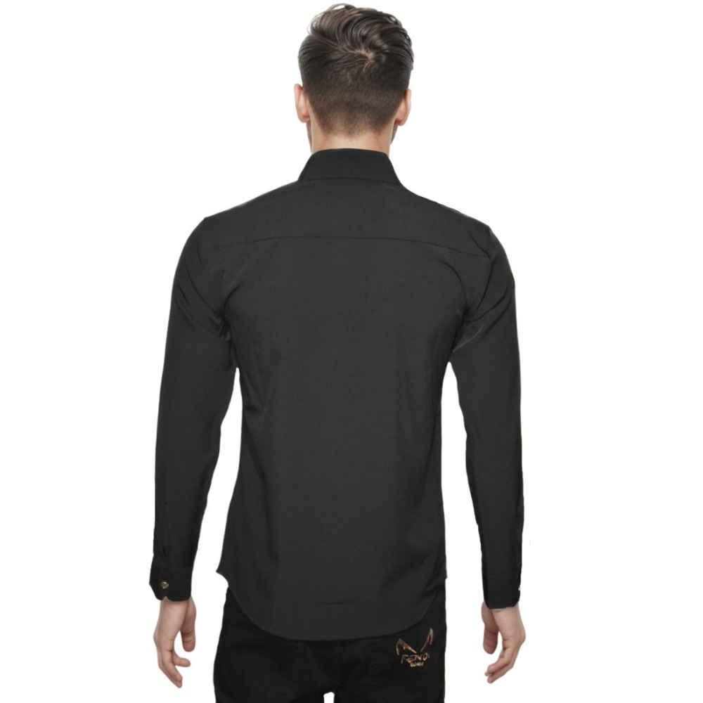 Dior Premium Quality Black Tuxedo Shirt-1
