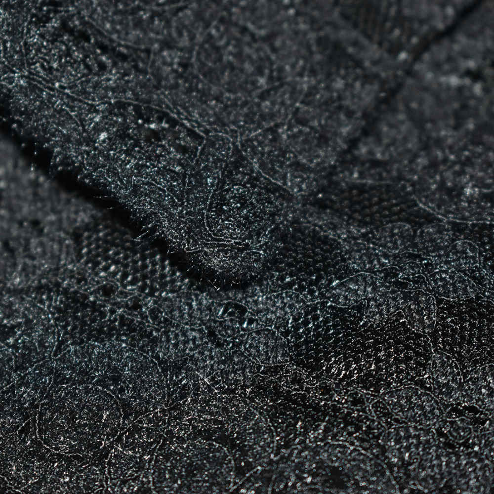 Gucci Black Premium See-through Men's Shirt-thumb-3