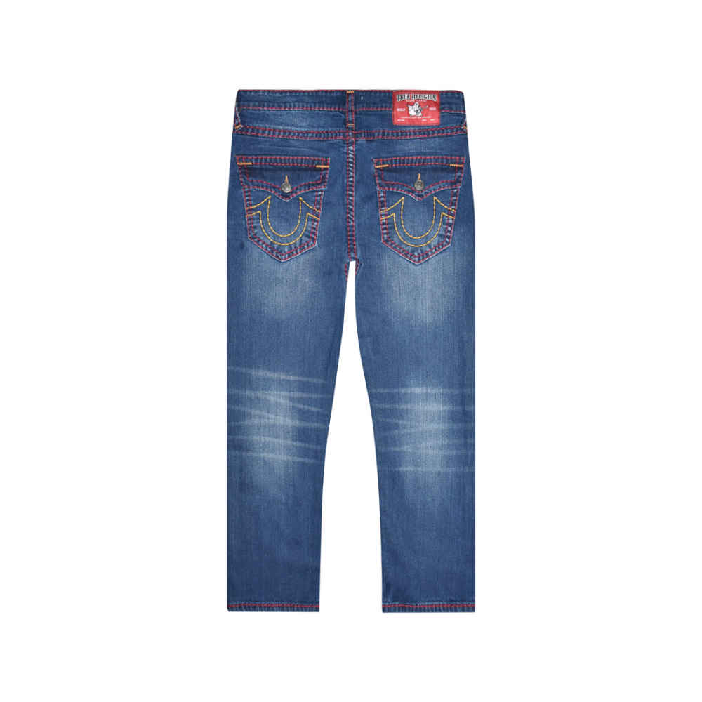 True Religion Dark Blue Premium Quality Denim Jeans-thumb-5