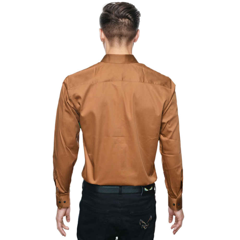 Versace Brown Premium Quality Shirt-1