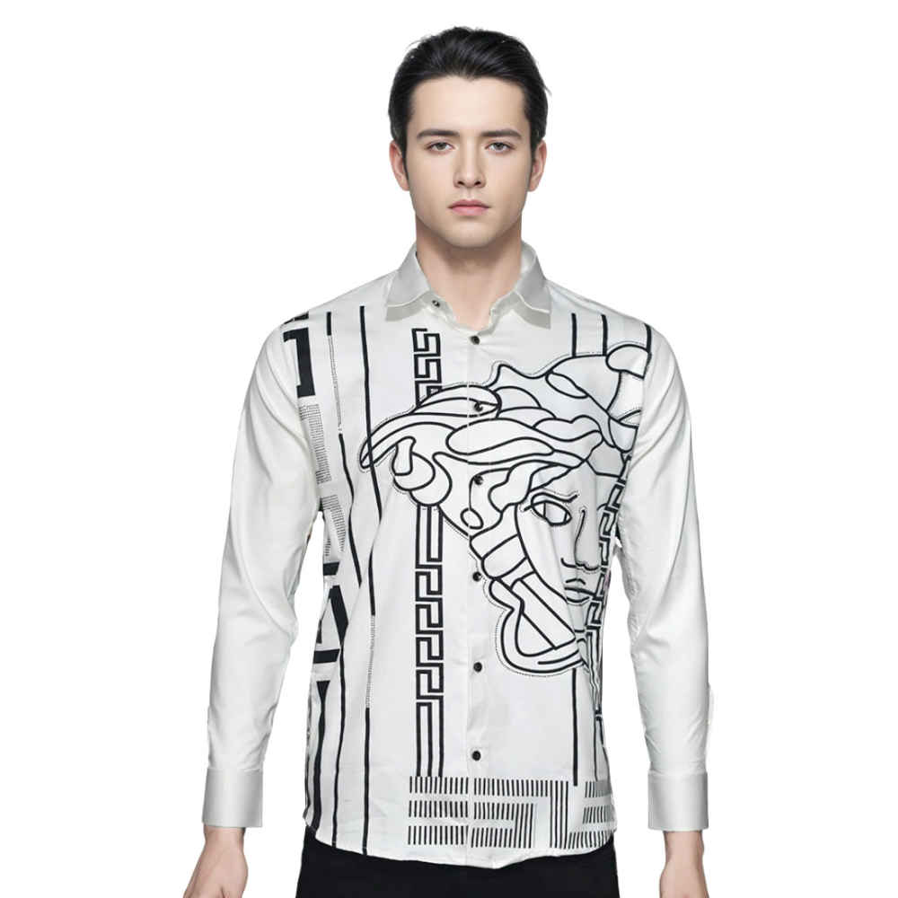 Versace White Premium Quality Shirt-6