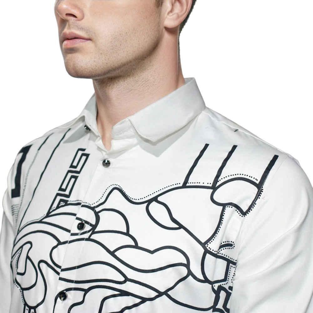 Versace White Premium Quality Shirt-2