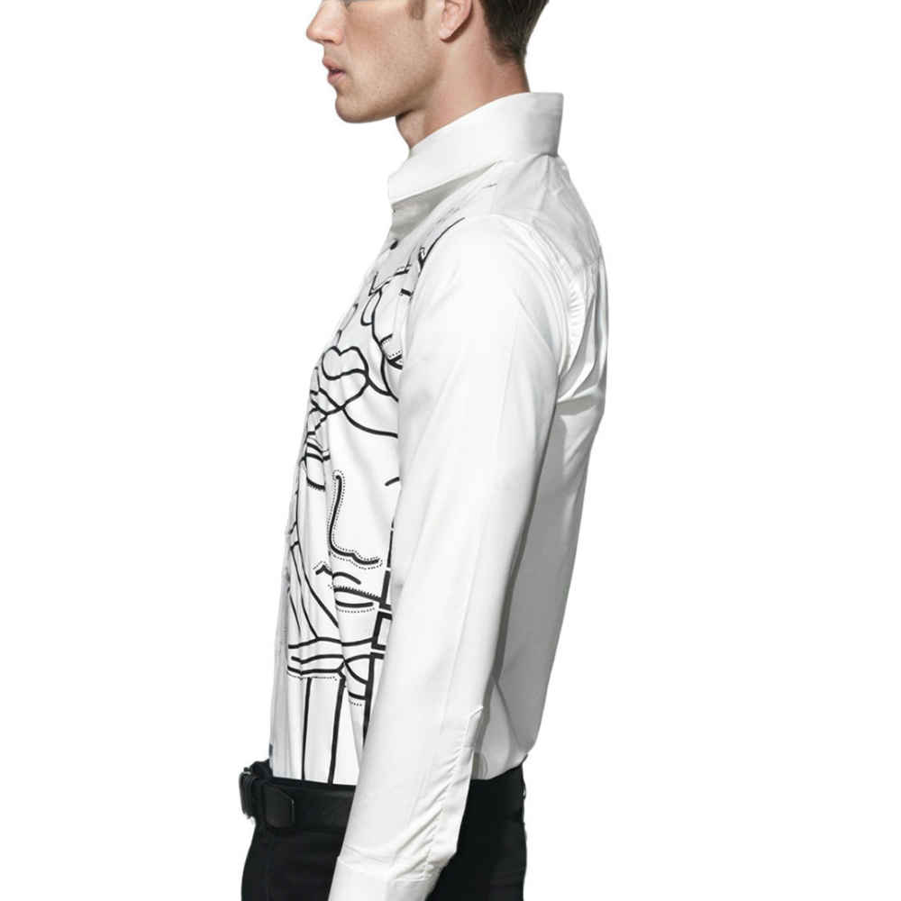 Versace White Premium Quality Shirt-3